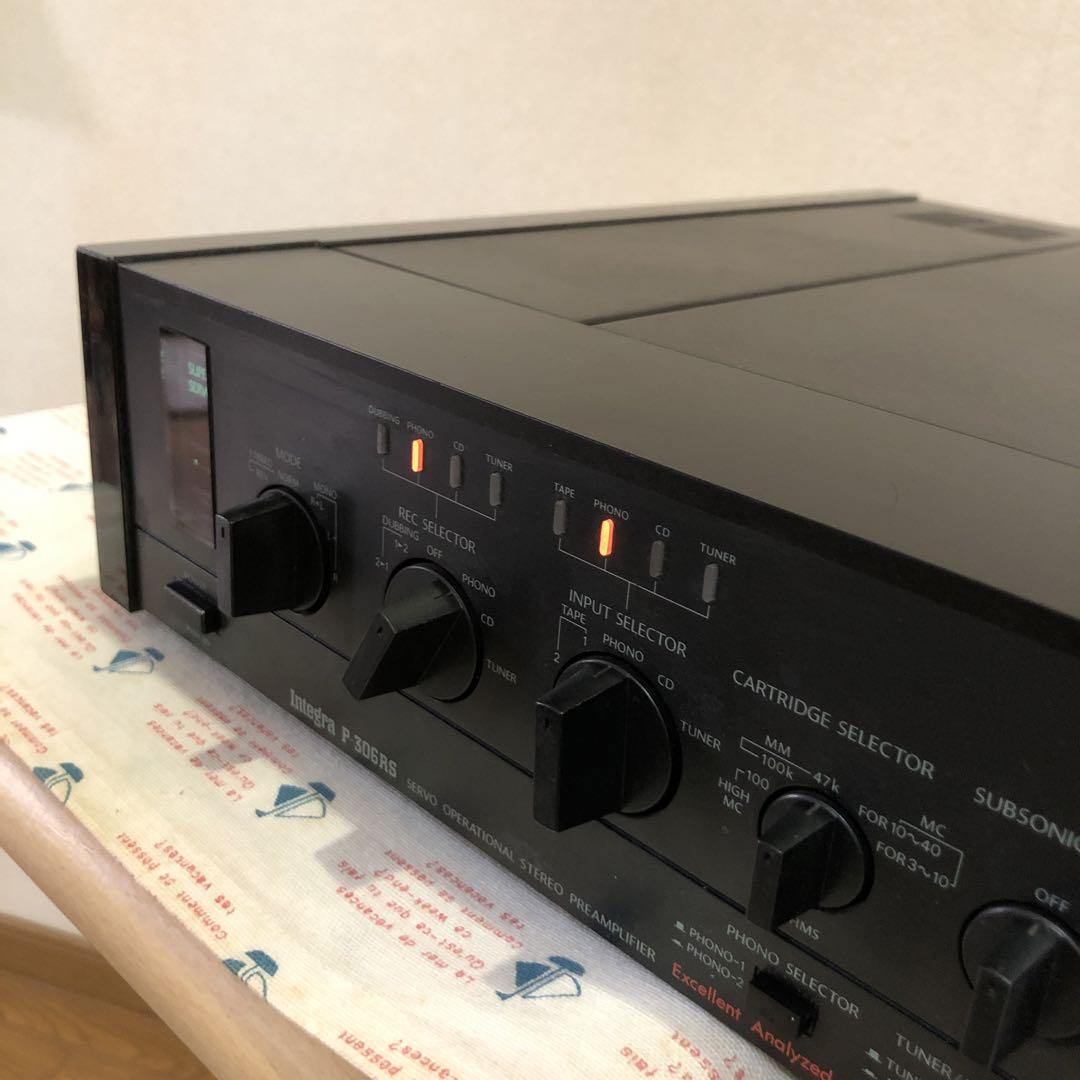 ONKYO P-306RS コントロールアンプ　動作品　プリメインアンプ使用可能