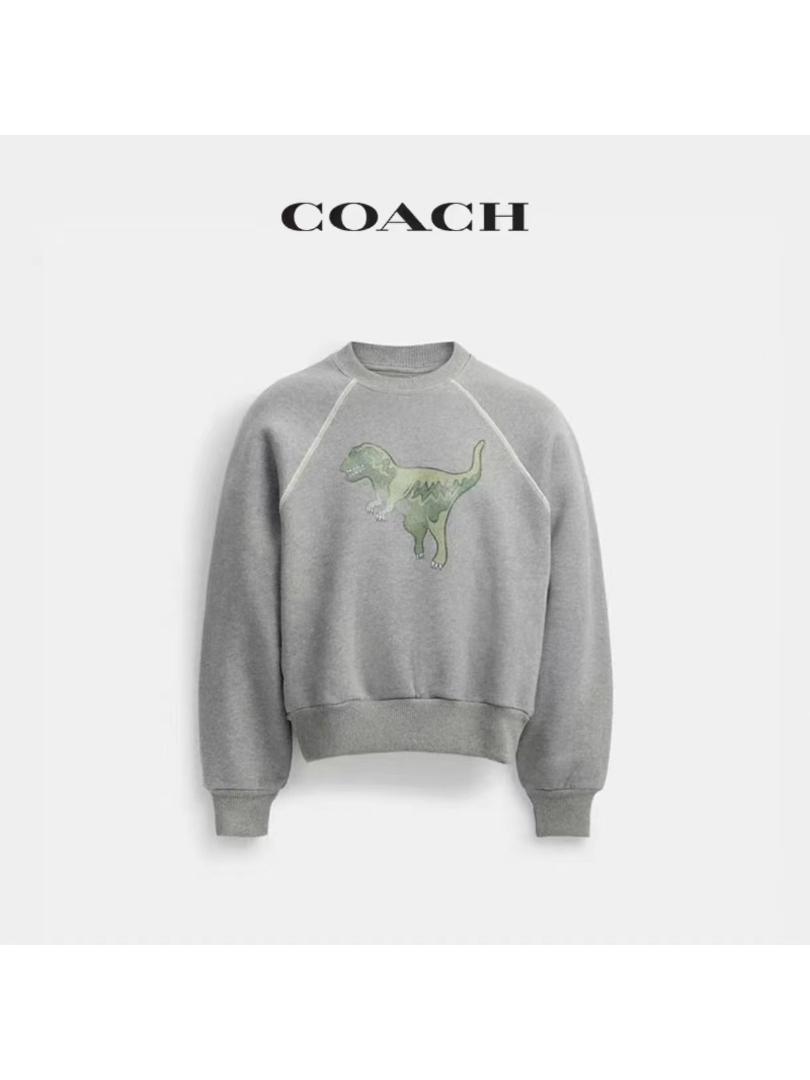 新品未使用COACHレキシー クルーネック スウェットシャツ S/Mサイズ