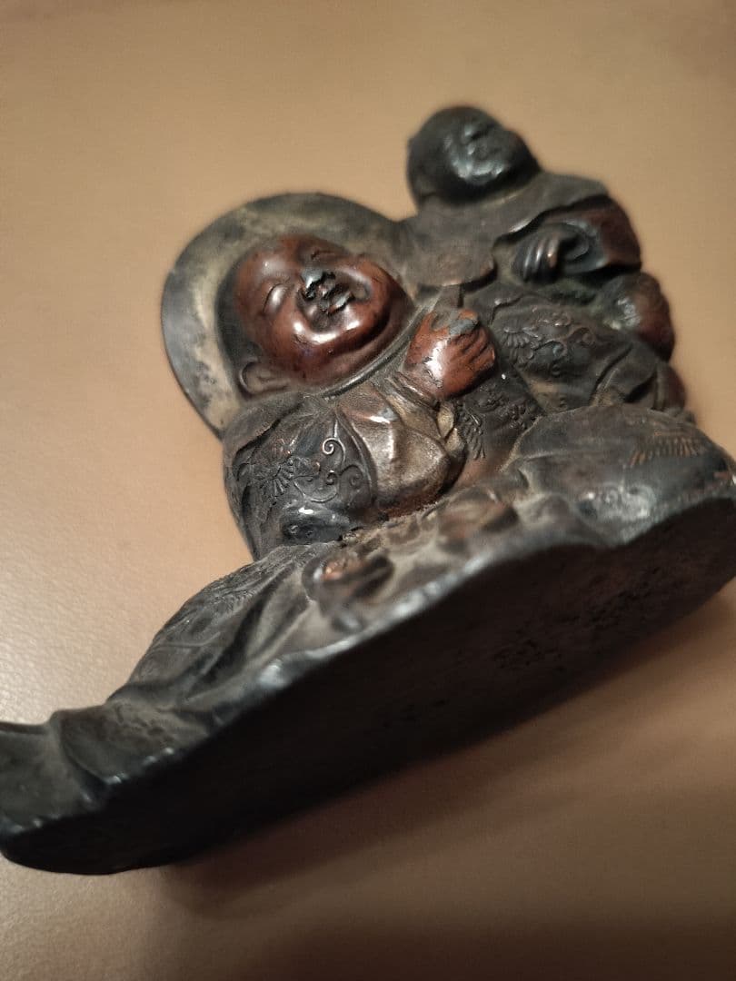 古美術品　銅像　縁起物　置物　インテリア