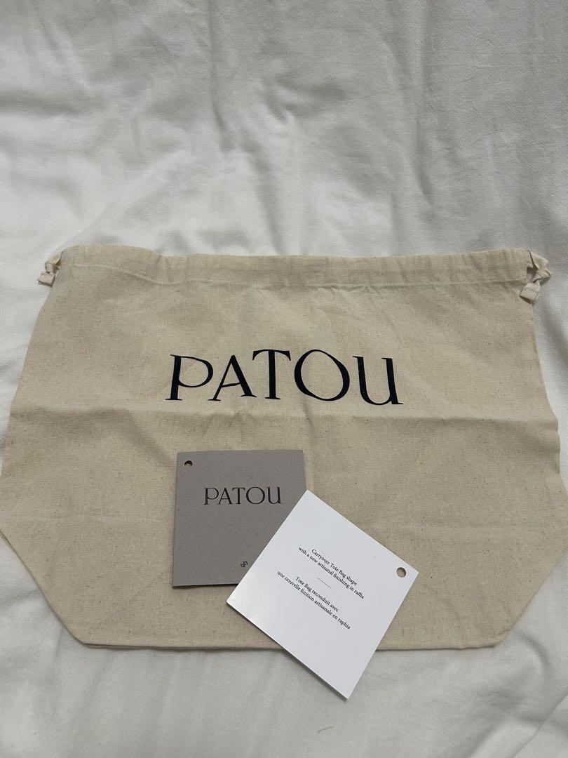 PATOU＊ラフィアハンドバックS＊パトゥ