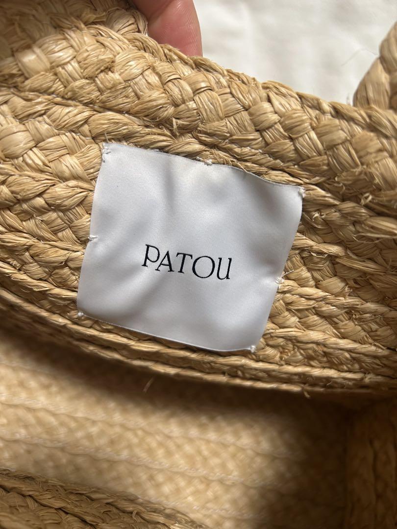 PATOU＊ラフィアハンドバックS＊パトゥ