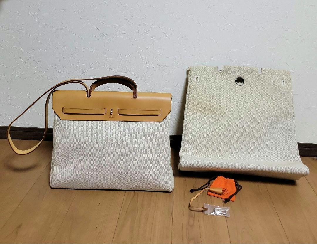 HERMES エルメス エールバッグMM 替え バッグ 付き