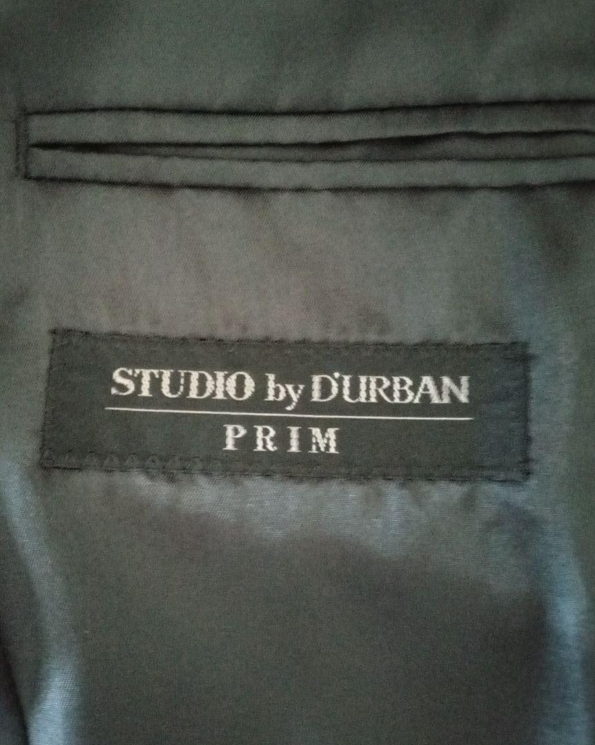 STUDIO by DURBAN 黒無地　ビジネススーツ　(サイズY5)