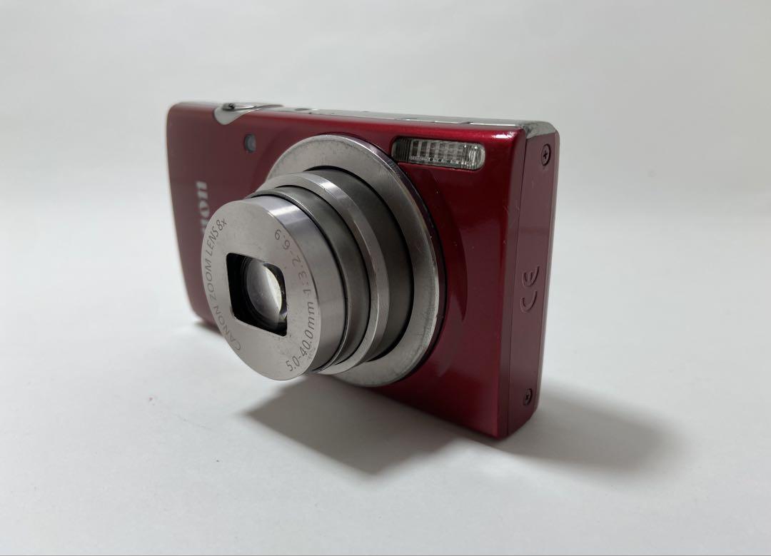 Canon IXY 180 レッド コンパクトデジタルカメラ