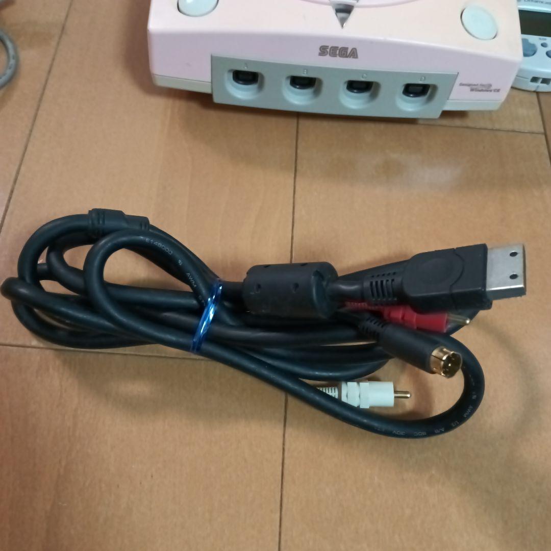 動作品！ドリームキャスト　サクラ大戦モデル　本体　コントローラ　セット