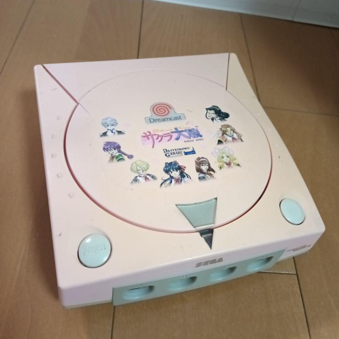 動作品！ドリームキャスト　サクラ大戦モデル　本体　コントローラ　セット