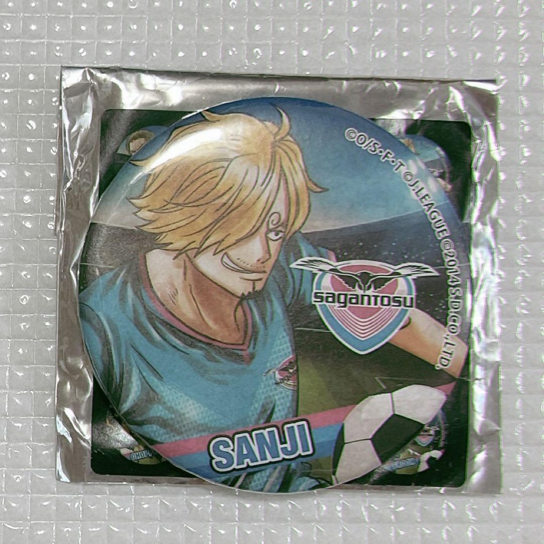 ONE PIECE ナミ　ガンバ大阪　Jリーグコラボ　サッカー　缶バッジ ワンピース ONEPIECE Jリーグ 缶バッジ サッカー サンジ サガン