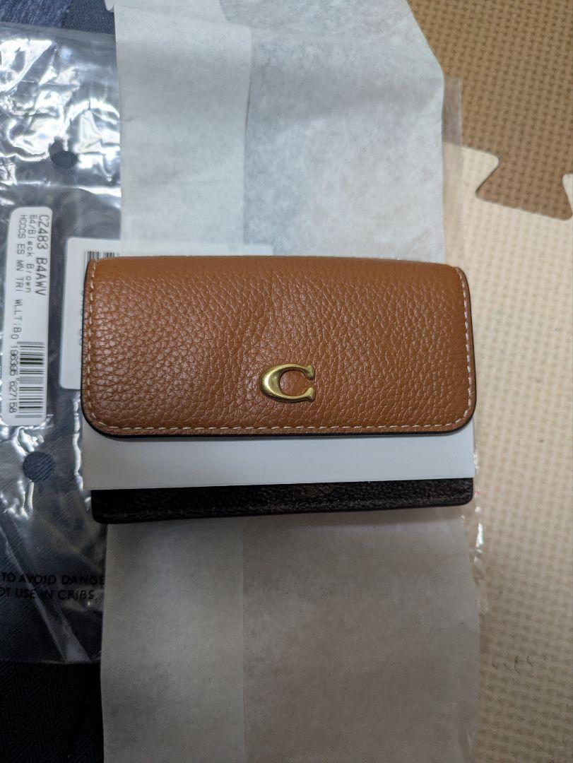 最終お値段コーチ　三つ折り財布