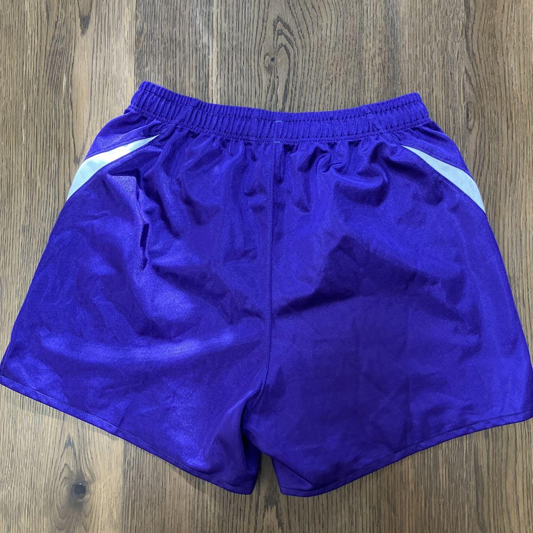 asics バレーボール　ゲームパンツ 紫