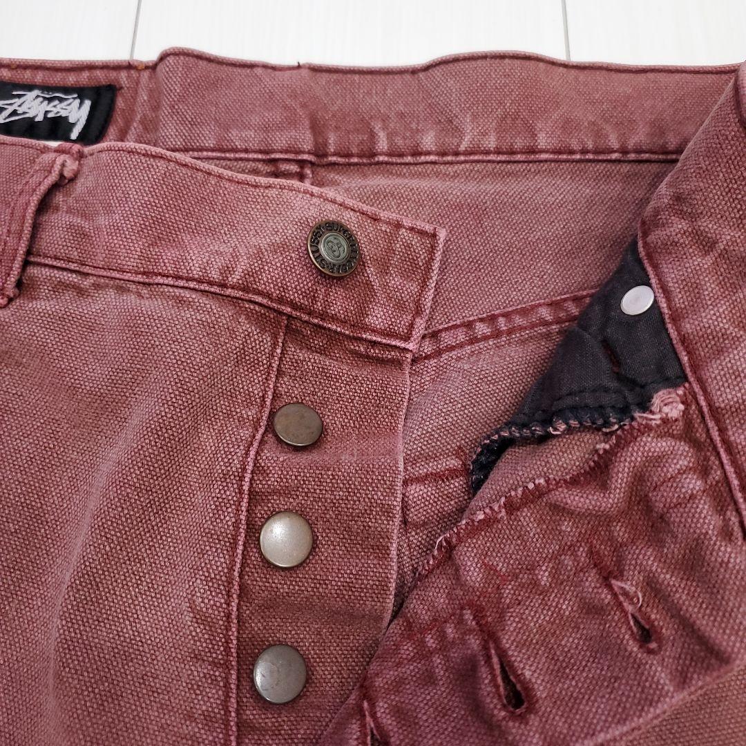 何でも揃う 80s メルカリ - ビンテージ w32 ショーツ ダック生地 STUSSY パンツ