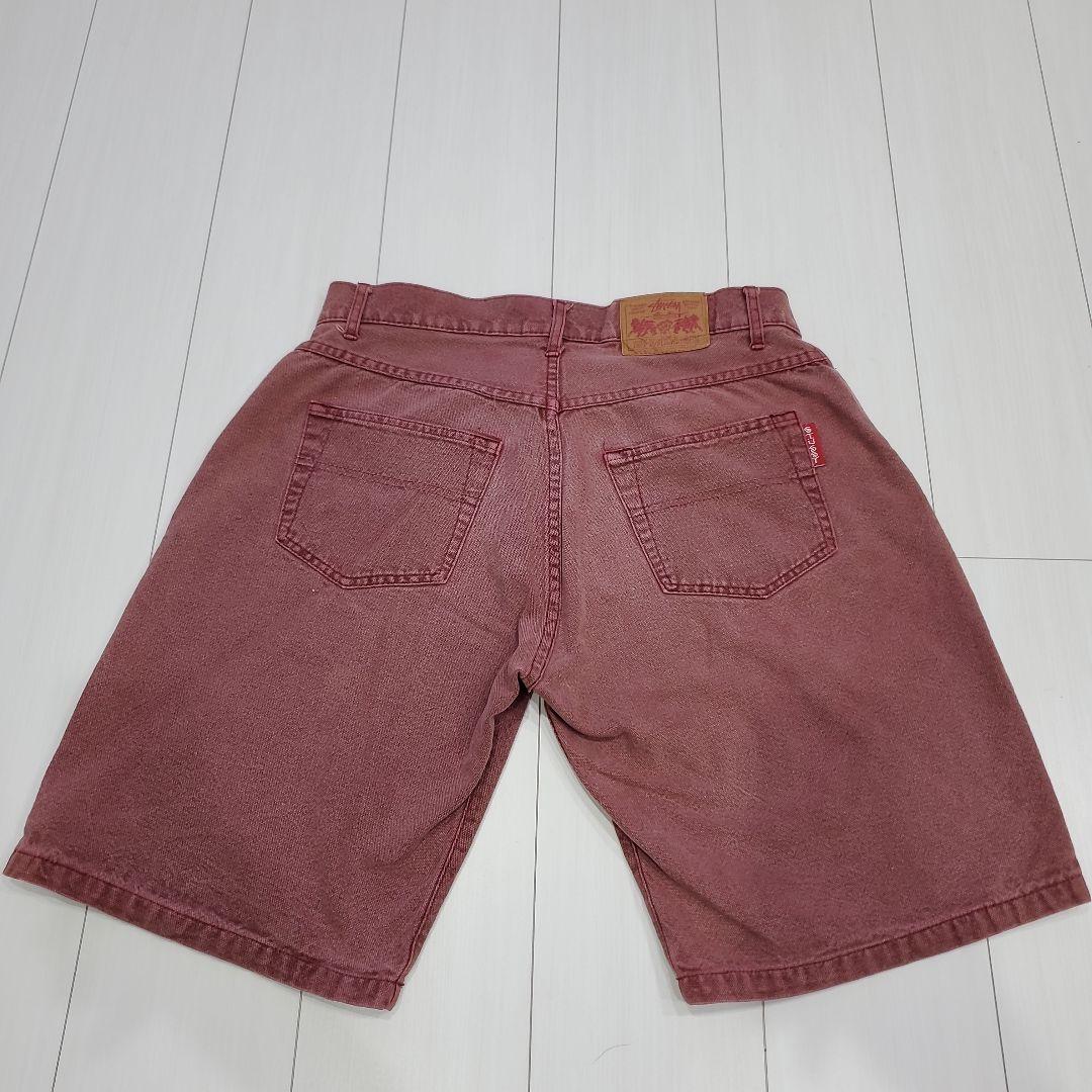 80s STUSSY ダック生地 ショーツ w32 ビンテージ - メルカリ