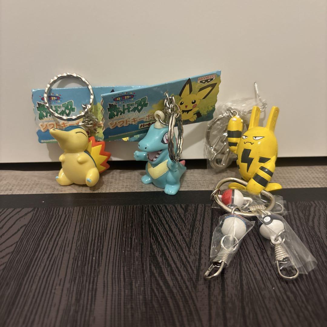 レア 当時物 ポケットモンスターソフトキーホルダー
