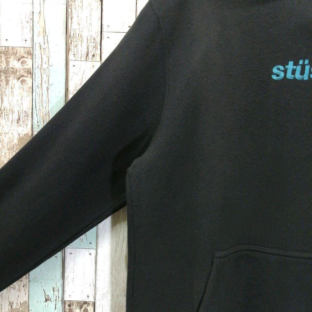 STUSSY　ステューシー　パーカー☆刺繍　フードロゴ