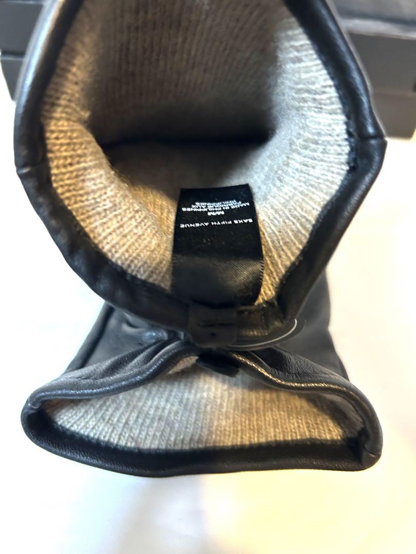 未使用品 SAKS FIFTH AVENUE スマホ操作可能 メンズ 手袋