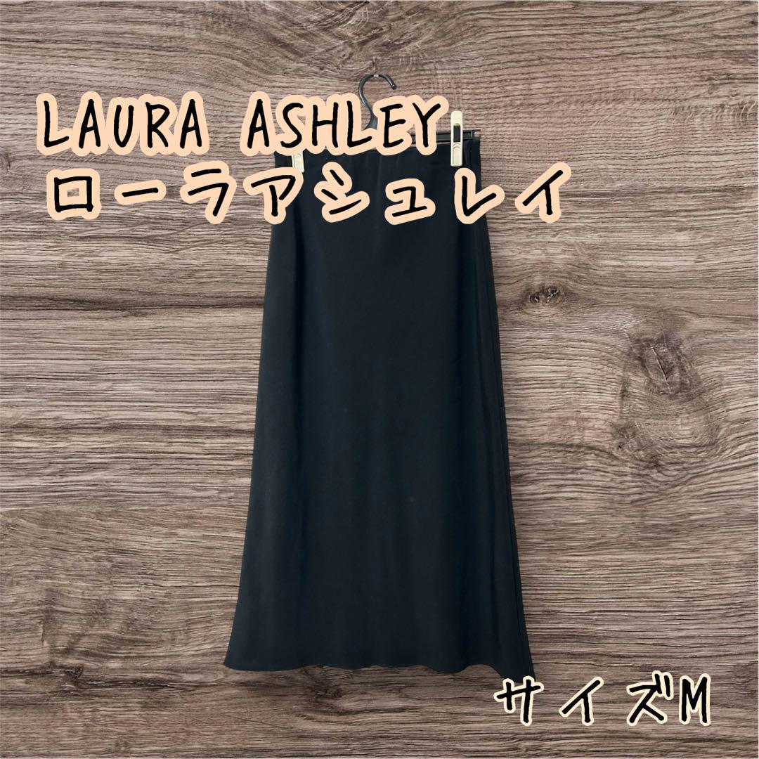 LAURA ASHLEYコート ブラック サイズ13 LAURA ASHLEY モッズコート ブラック USA4 カジュアル - メルカリ