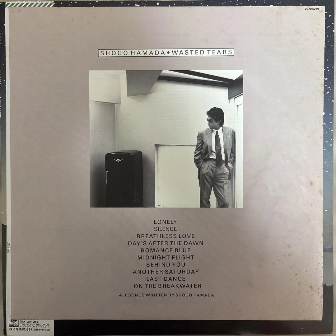 浜田省吾 Wasted Tears レコード
