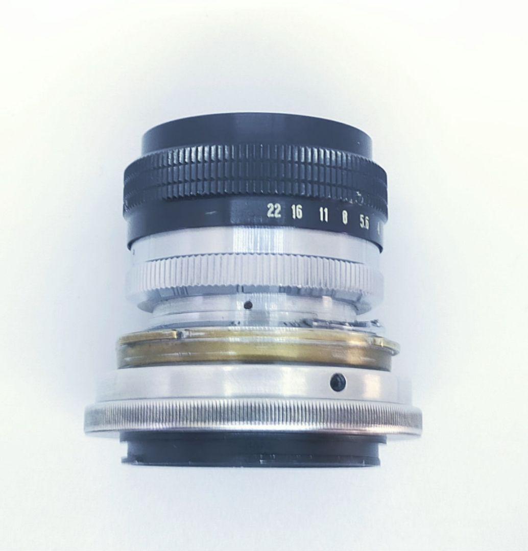 Helios-103 53mm F1.8 レンズ Eマウント加工アダプター付属