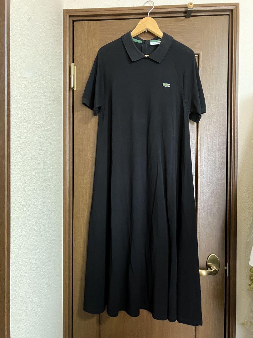 LACOSTE　ラコステ　襟付き　ワンピース　フレア
