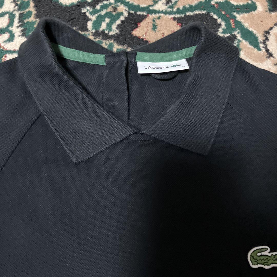 LACOSTE　ラコステ　襟付き　ワンピース　フレア
