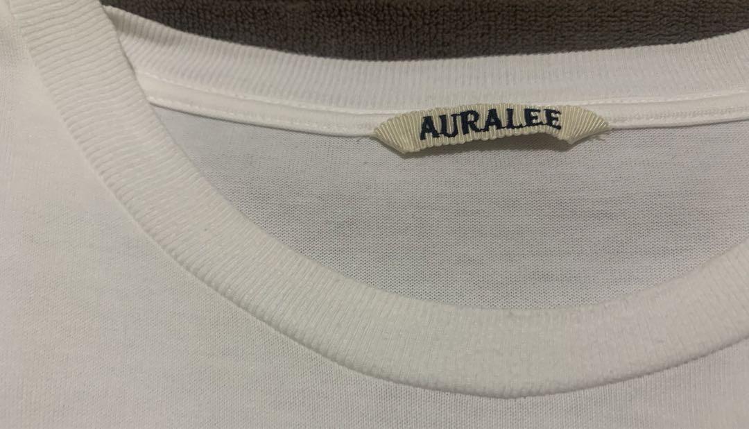 AURALEE LUSTER PLAITING L/S TEE ロンＴ