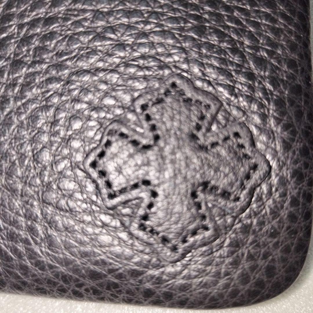 CHROME HEARTS クロムハーツ　メガネケース　レザー　黒