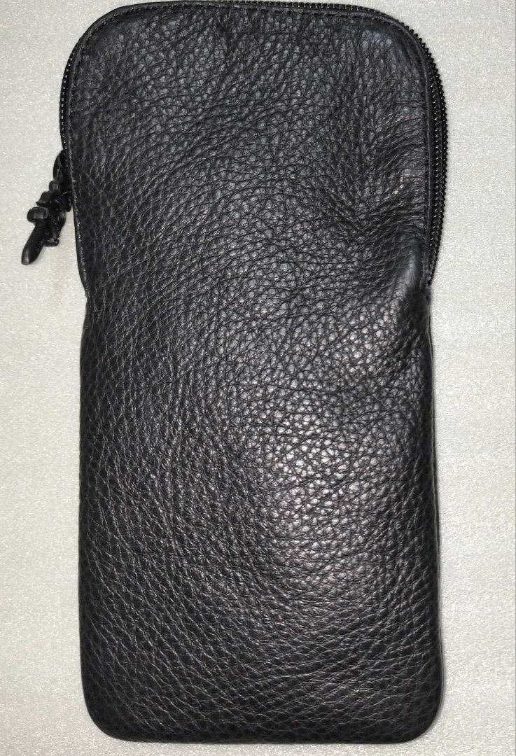 CHROME HEARTS クロムハーツ　メガネケース　レザー　黒
