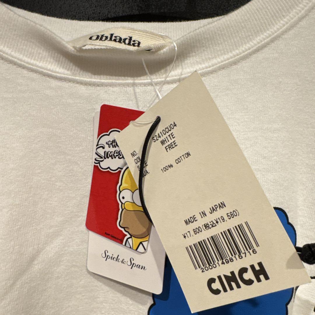 新品Oblada オブラダ MARGEMAGGIE TEE シンプソンズ