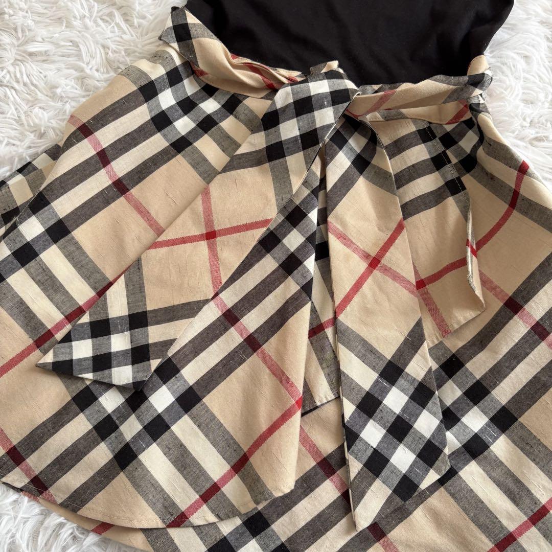 美品　BURBERRYバーバリー　キッズ　子供服　女の子110サイズ　ワンピース
