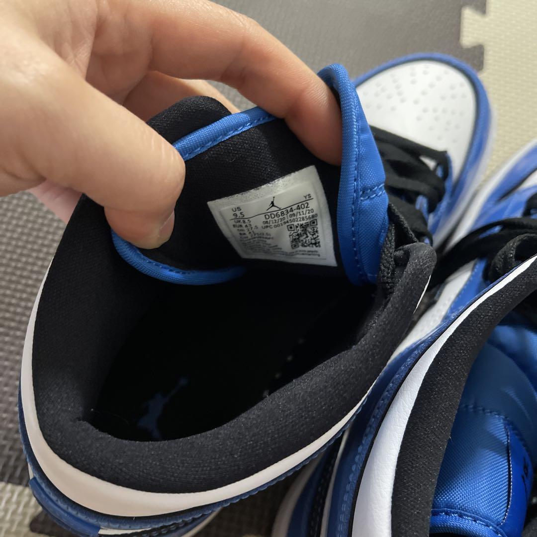 【美品】JORDAN 1 MID SE “UNC Patent” 27.5cm