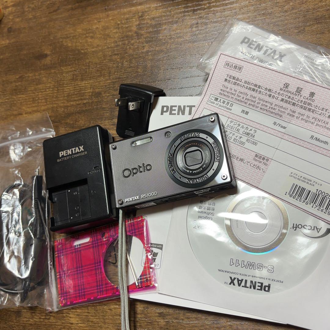 PENTAX Optio RS1000 コンパクトデジタルカメラ