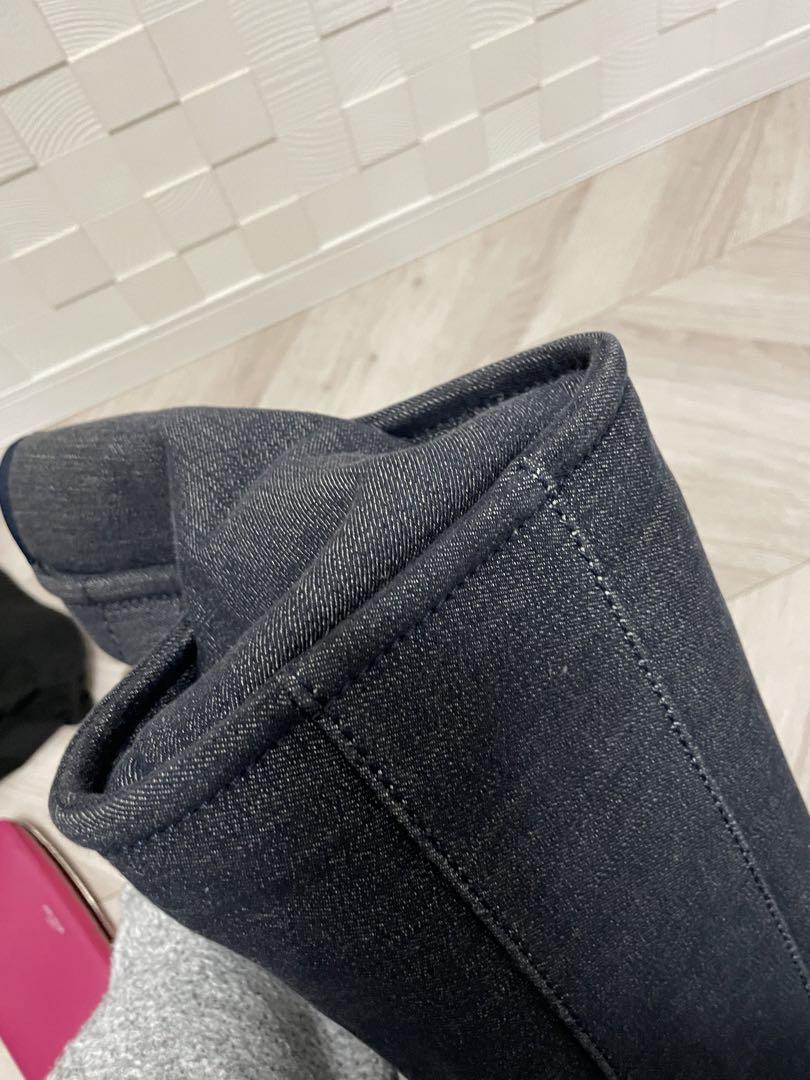 CHANEL ドーヴィルトートバッグ　デニム