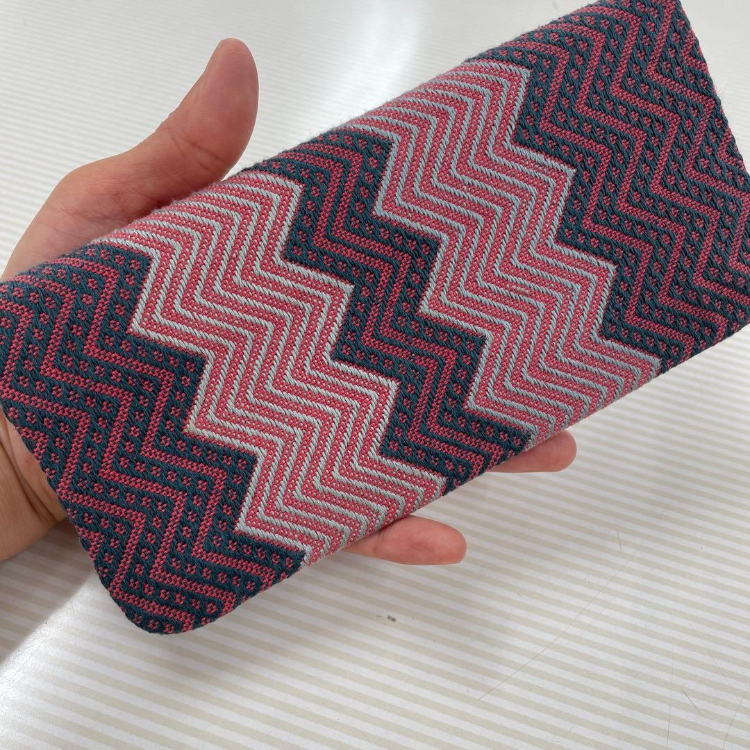 こぎん刺し 長財布目立った傷や汚れなし