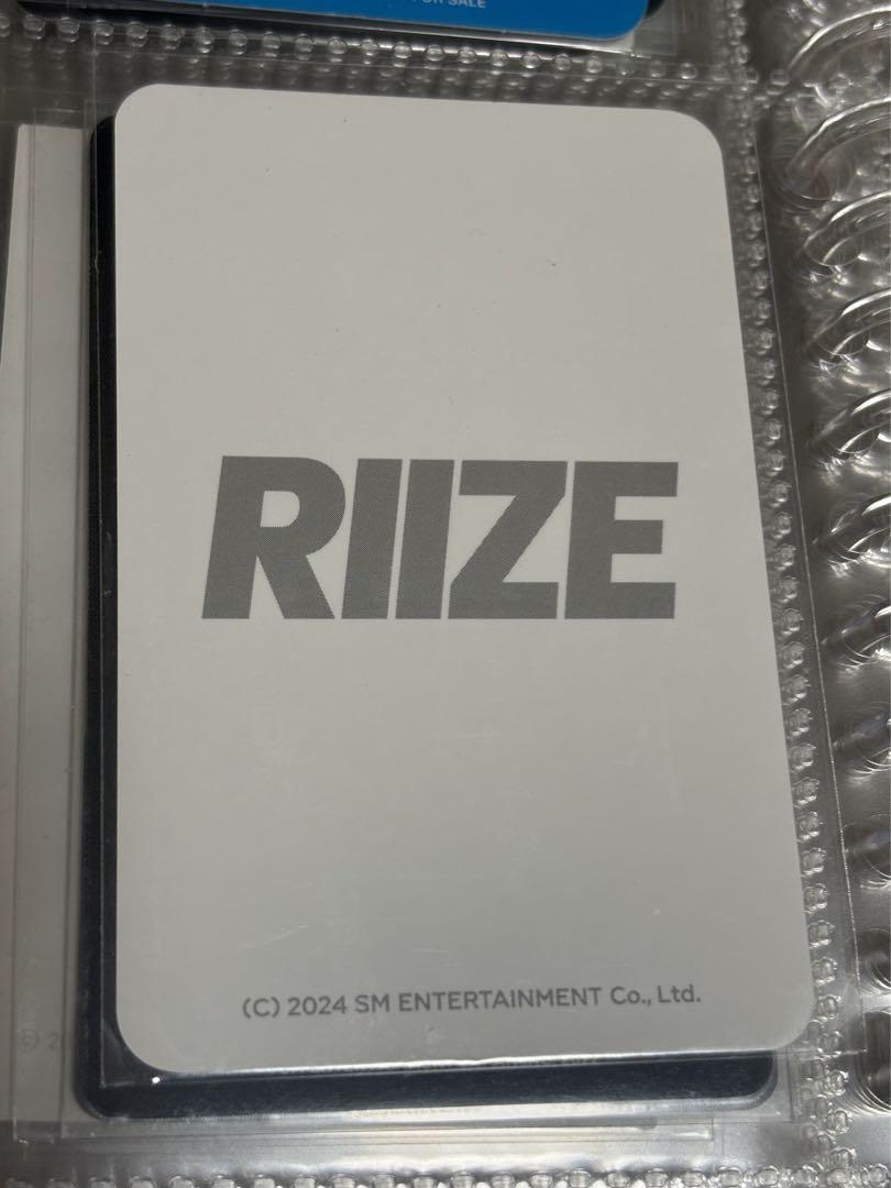 ソヒ 10万ウォン トレカ RIIZE ポップアップ popup