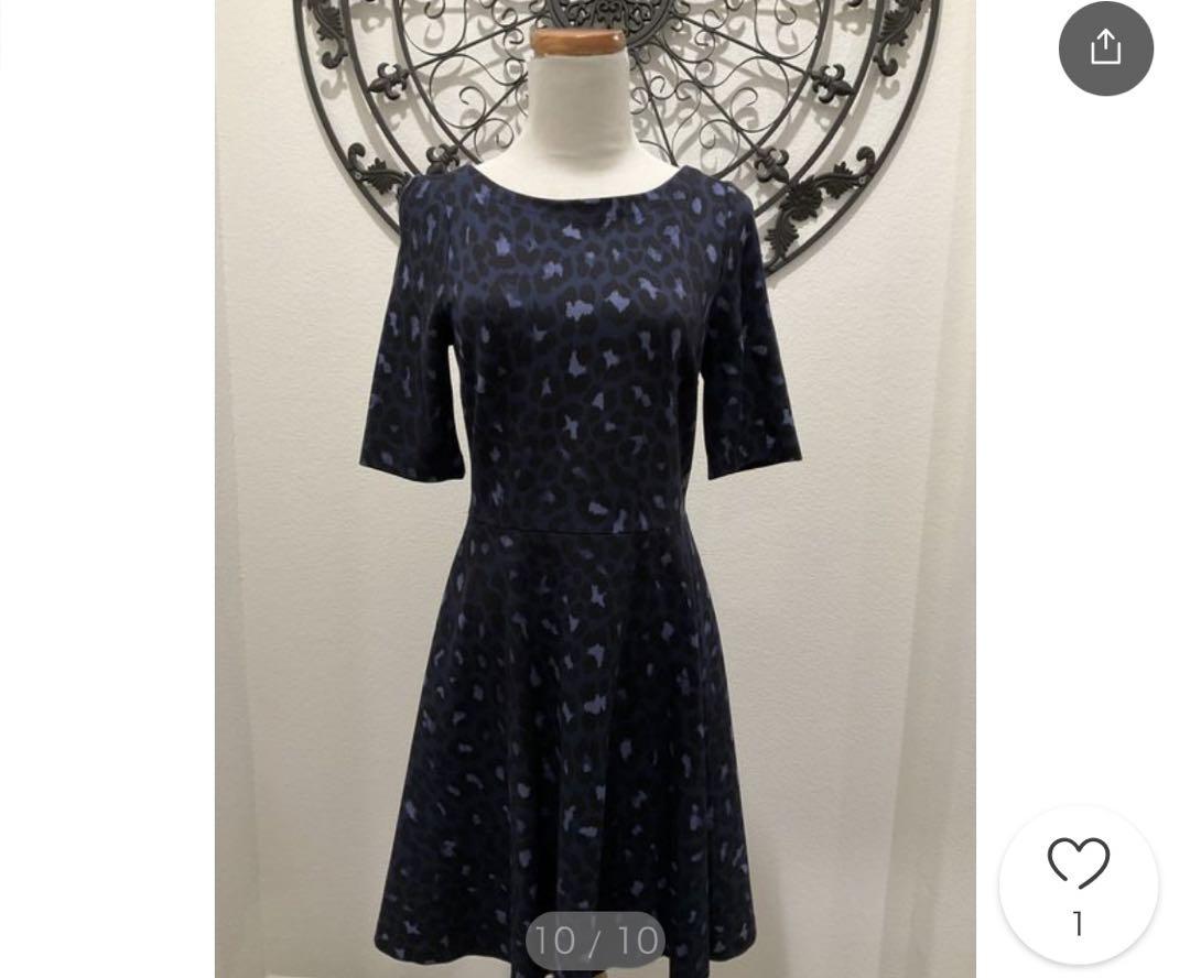 Kate spade レオパードワンピース