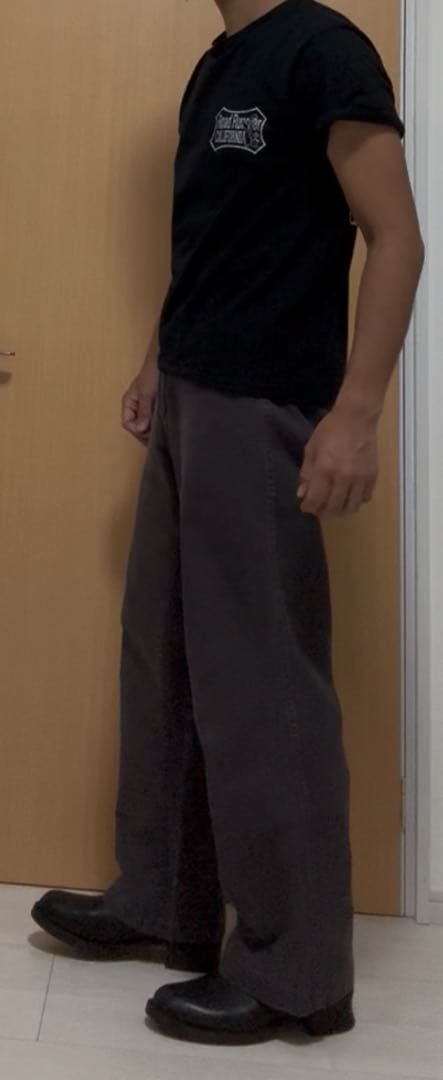 TENDERLOIN フリスコ ワークパンツ Mサイズ チャコール 着画あり