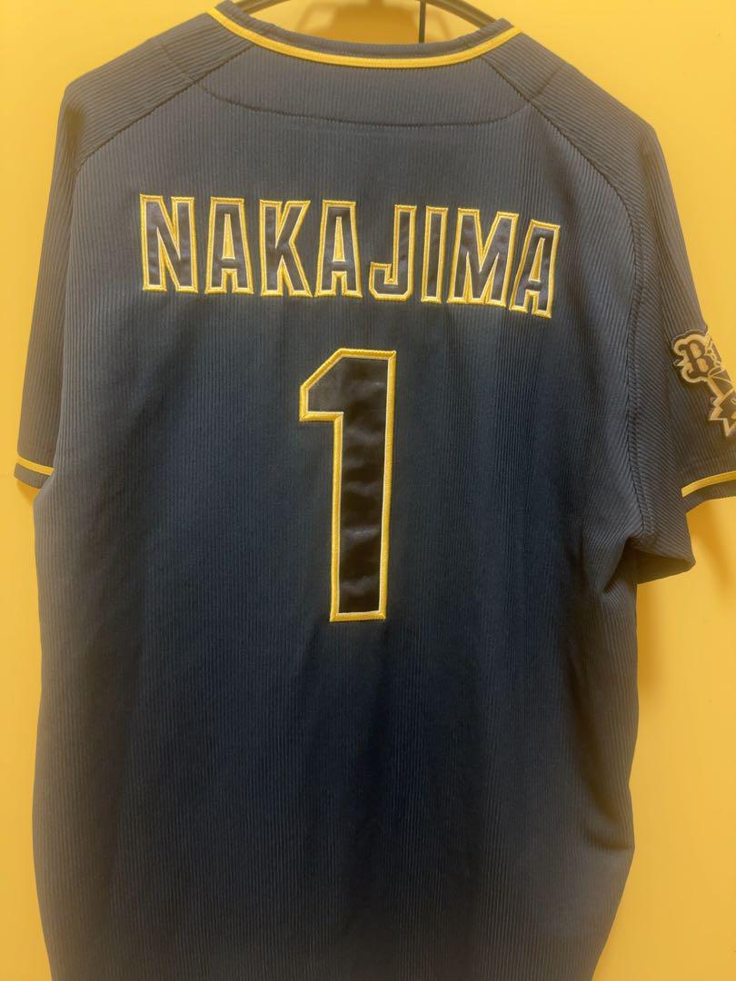 オリックス・バファローズ　中島宏之　ユニフォーム　Lサイズ オリックス・バファローズ 中島宏之 ユニフォーム Lサイズ