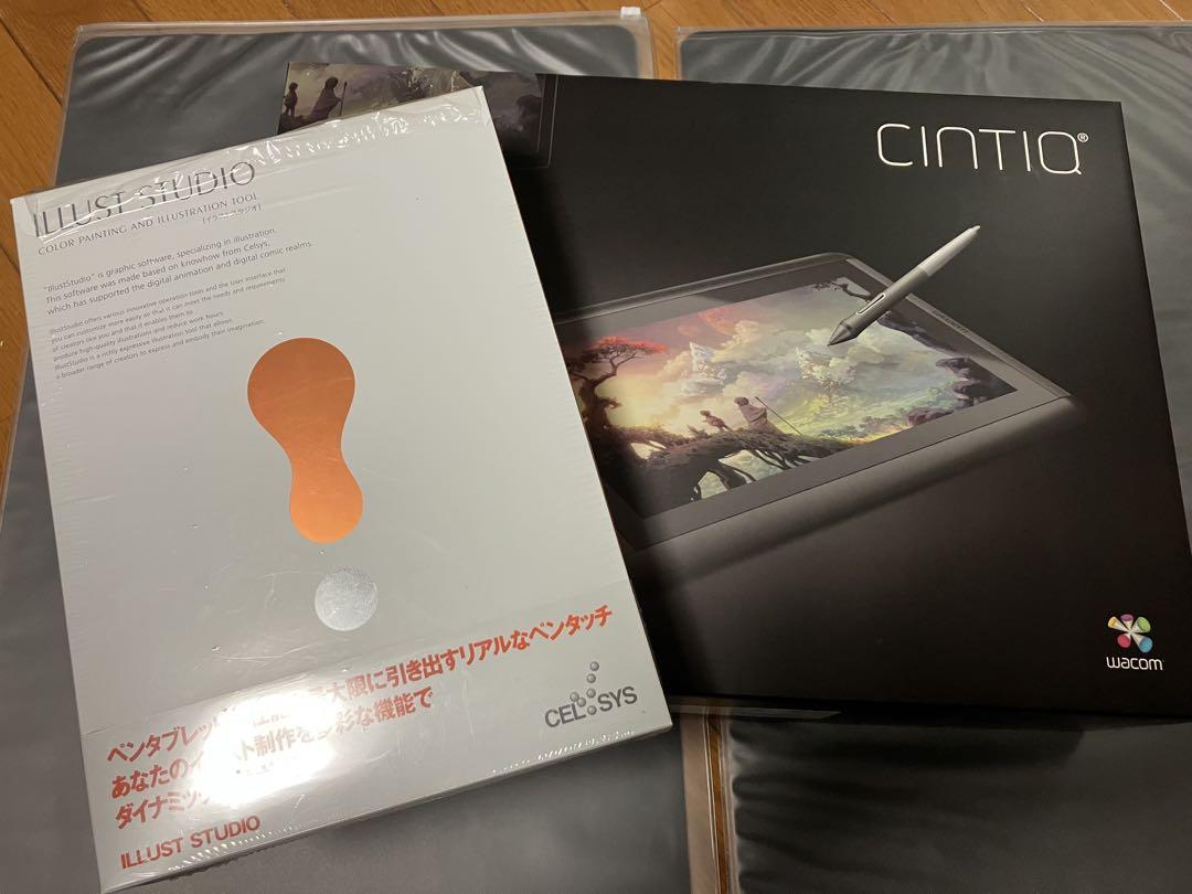 WACOM cintiq 13HD 液タブ イラスタ付き　動作確認OK
