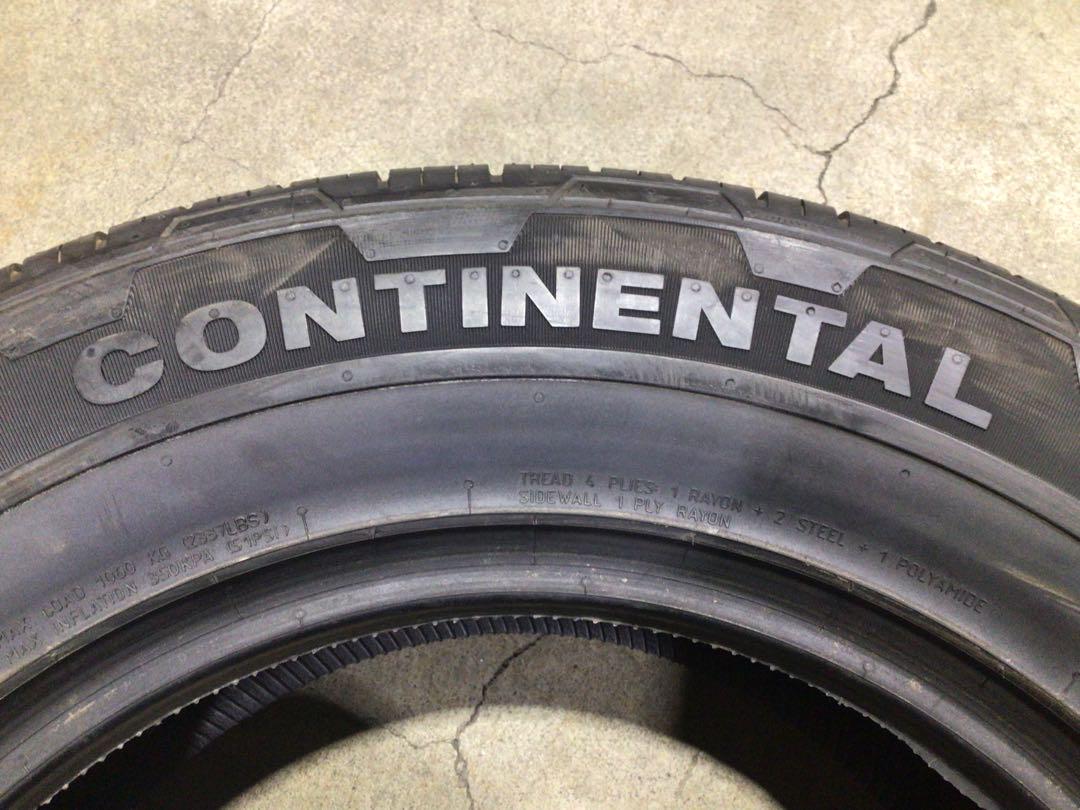 深溝 激安 未使用？ 265/60R18 コンチネンタル サマータイヤ 4本
