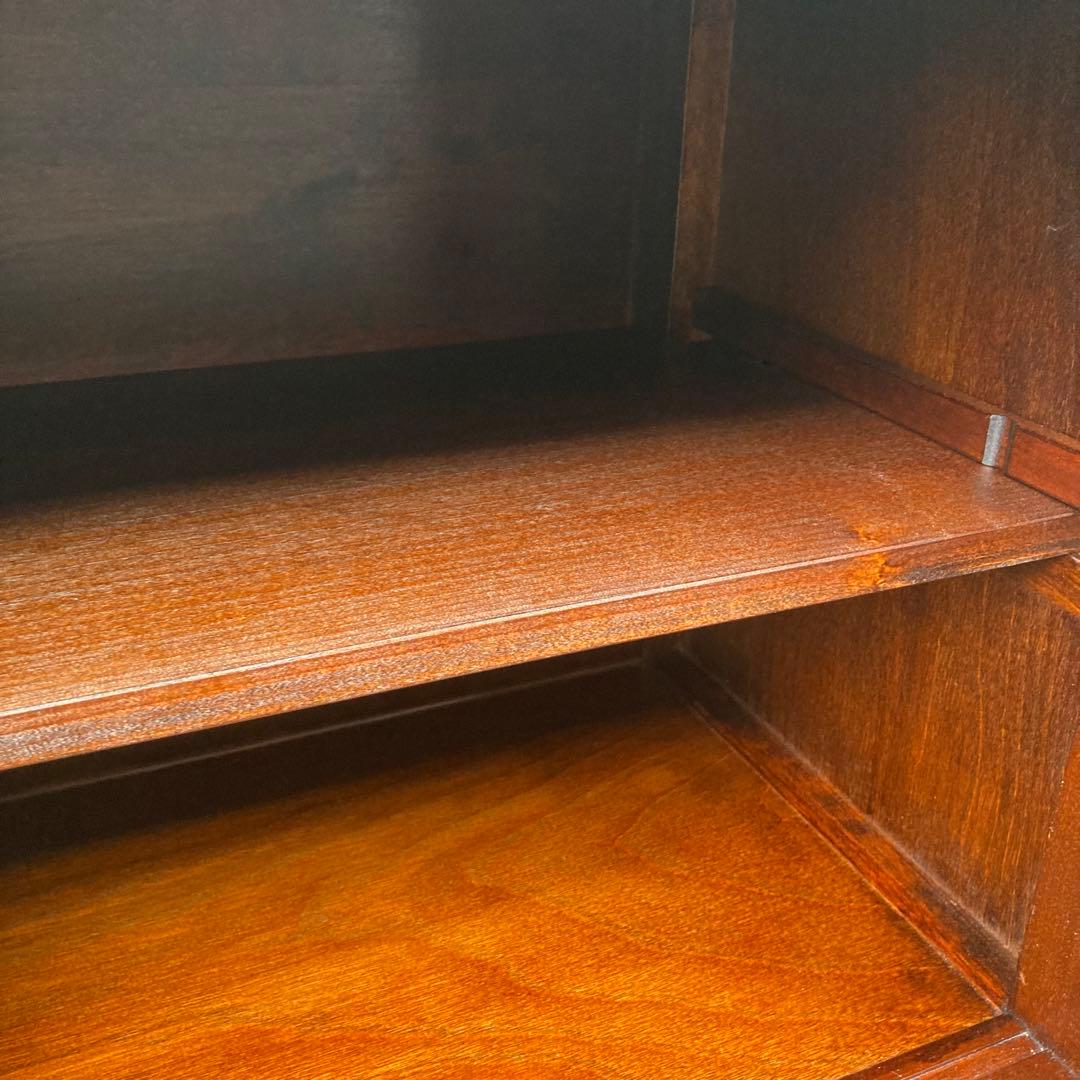 希少 松本民芸家具 Ａ型舞良茶タンス 茶箪笥 李朝棚 民藝 茶棚 水屋箪笥