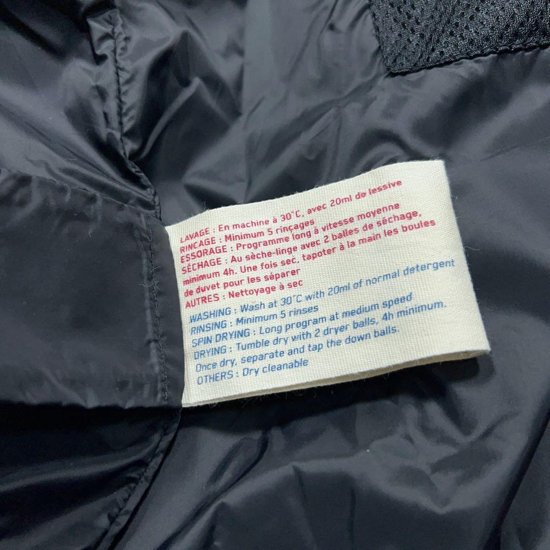 美品 PYRENEX ピレネックス メンズ ダウンジャケット 肉厚 ブラック M