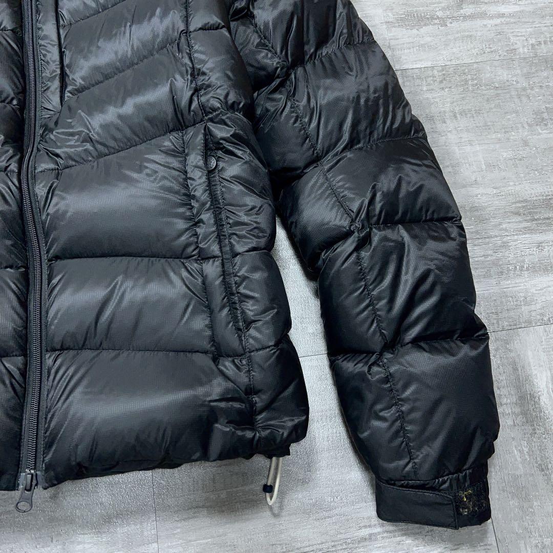 美品 PYRENEX ピレネックス メンズ ダウンジャケット 肉厚 ブラック M