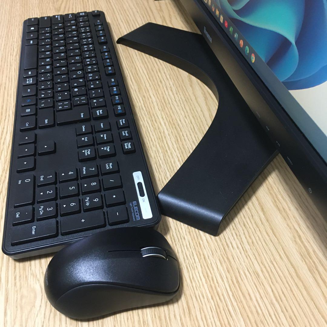 DELL Win11 強力デスクトップ 大画面27'モニター 取説 フルセット