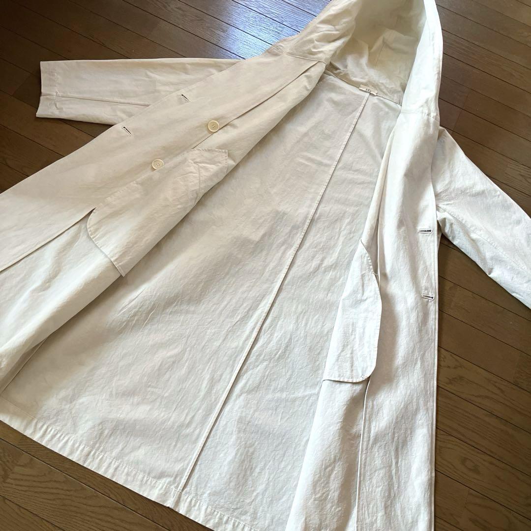 美品★HAU ハウ CLASKA クラスカは★キャンバス コート　フーディ