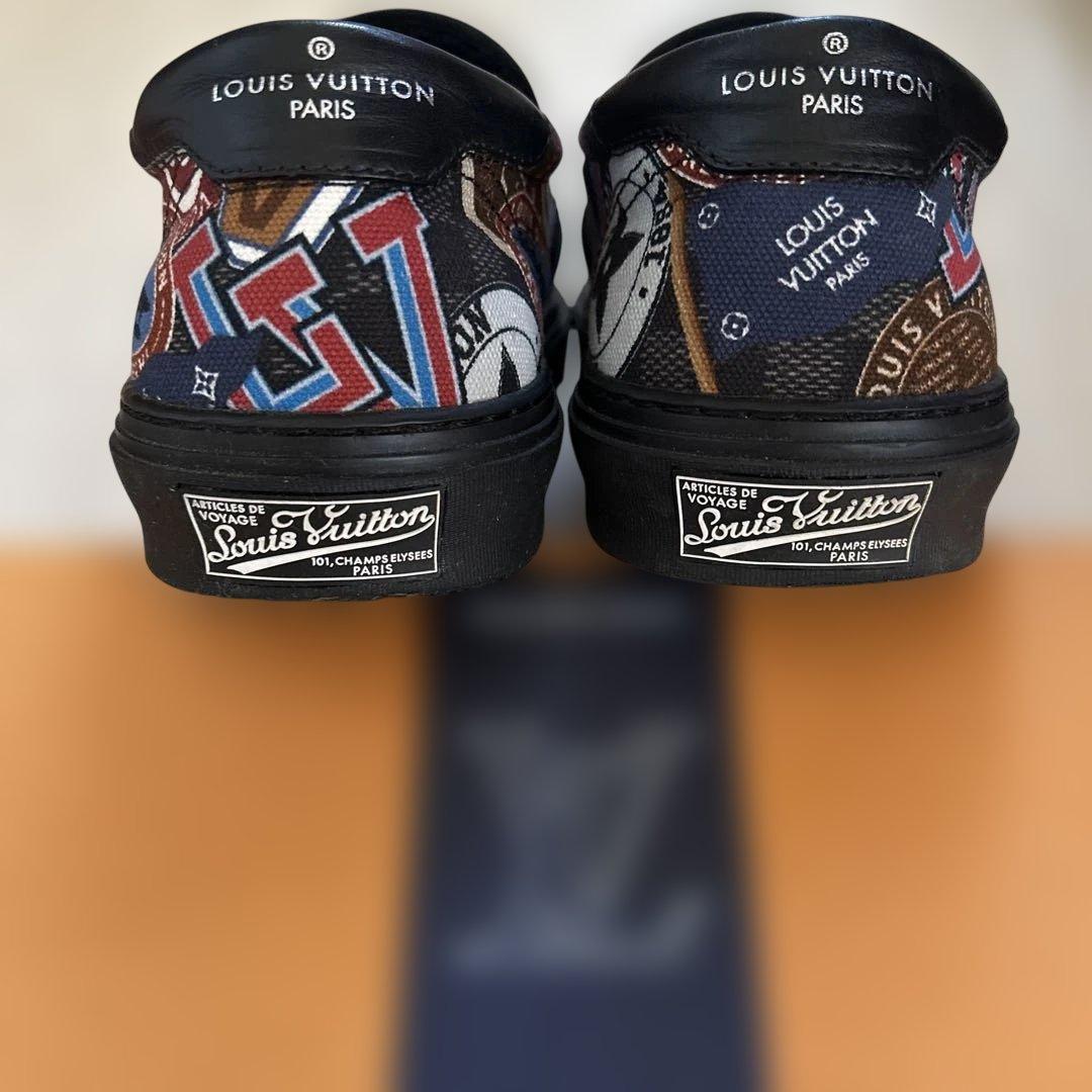 Louis Vuitton スリッポン スニーカー マルチ26cm LOUIS VUITTON