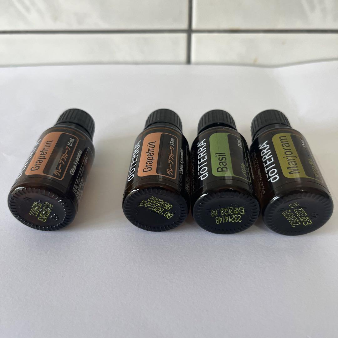 doTERRA エッセンシャルオイルセット 15ml×4 doTERRA エッセンシャルオイル 4本セット 15ml