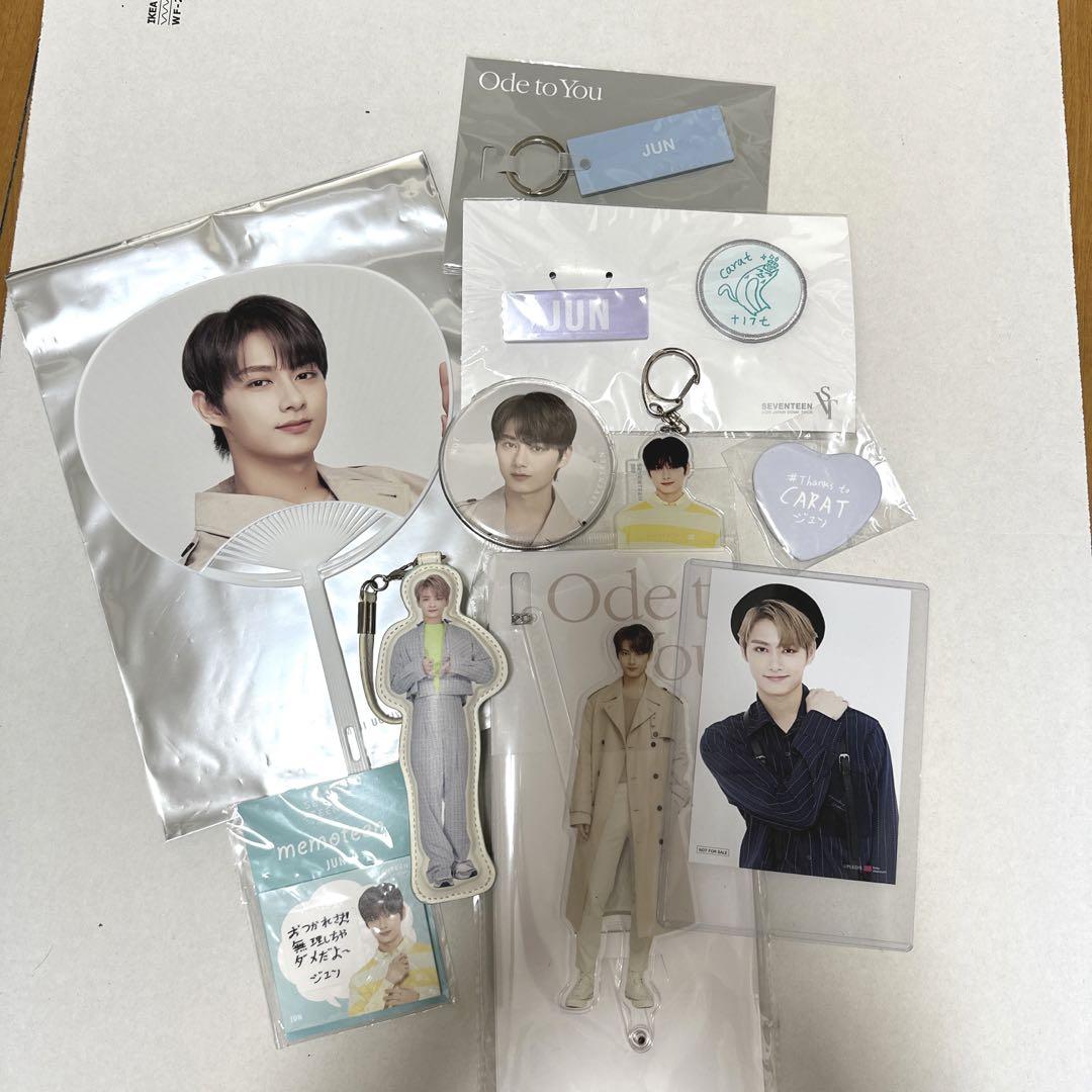 SEVENTEEN ジュン　グッツまとめ売り セブチ ジュン グッズまとめ売り - メルカリ