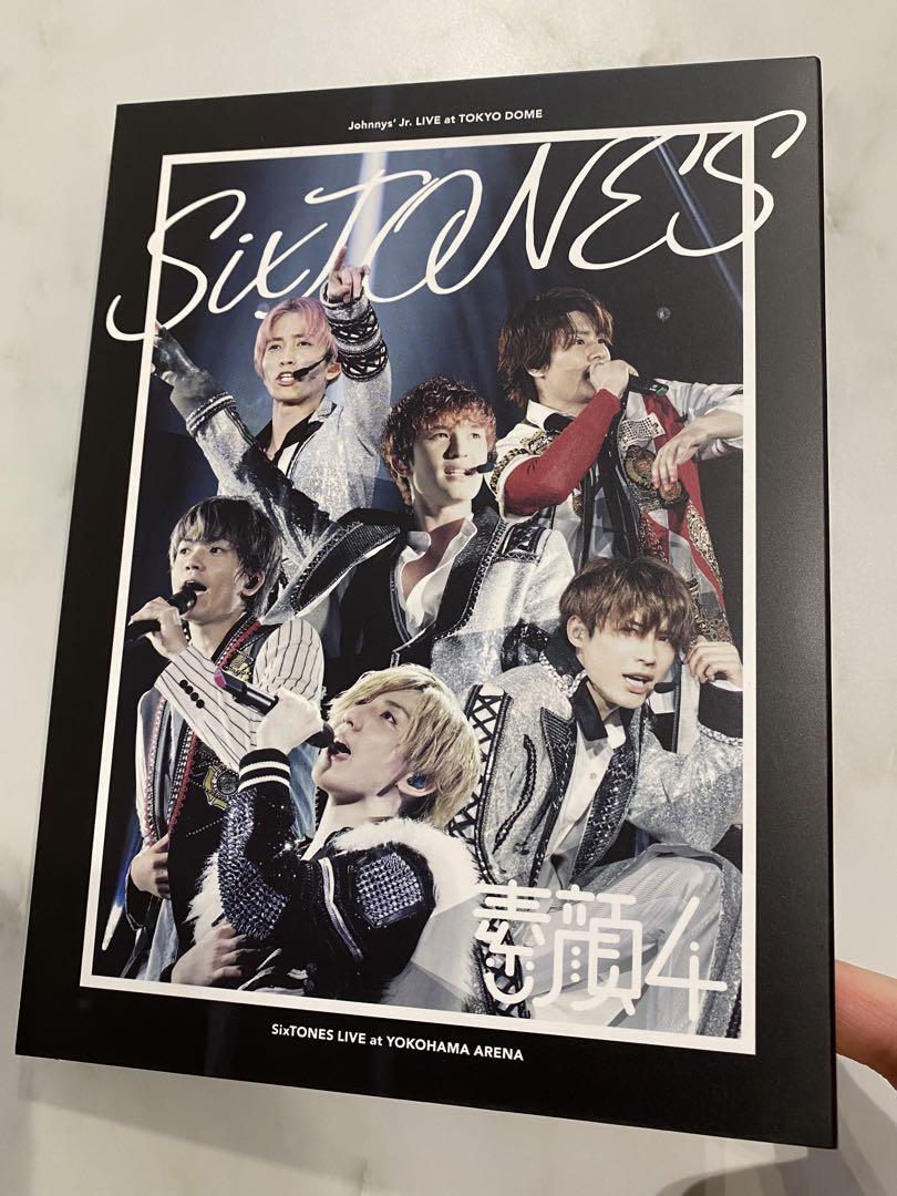 【ほぼ新品極美品】 素顔4 SixTONES盤 DVD 3枚組 ポストカード付き