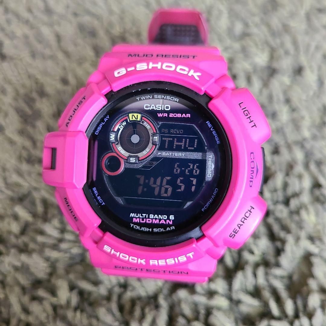 G-SHOCK GW-9300SR ピンク マッドマン - メルカリ