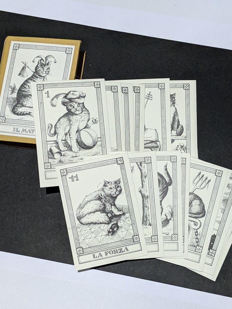 タロットカード FUNNY CATS TAROT 22 Cards （22 ARCANI I GATTI