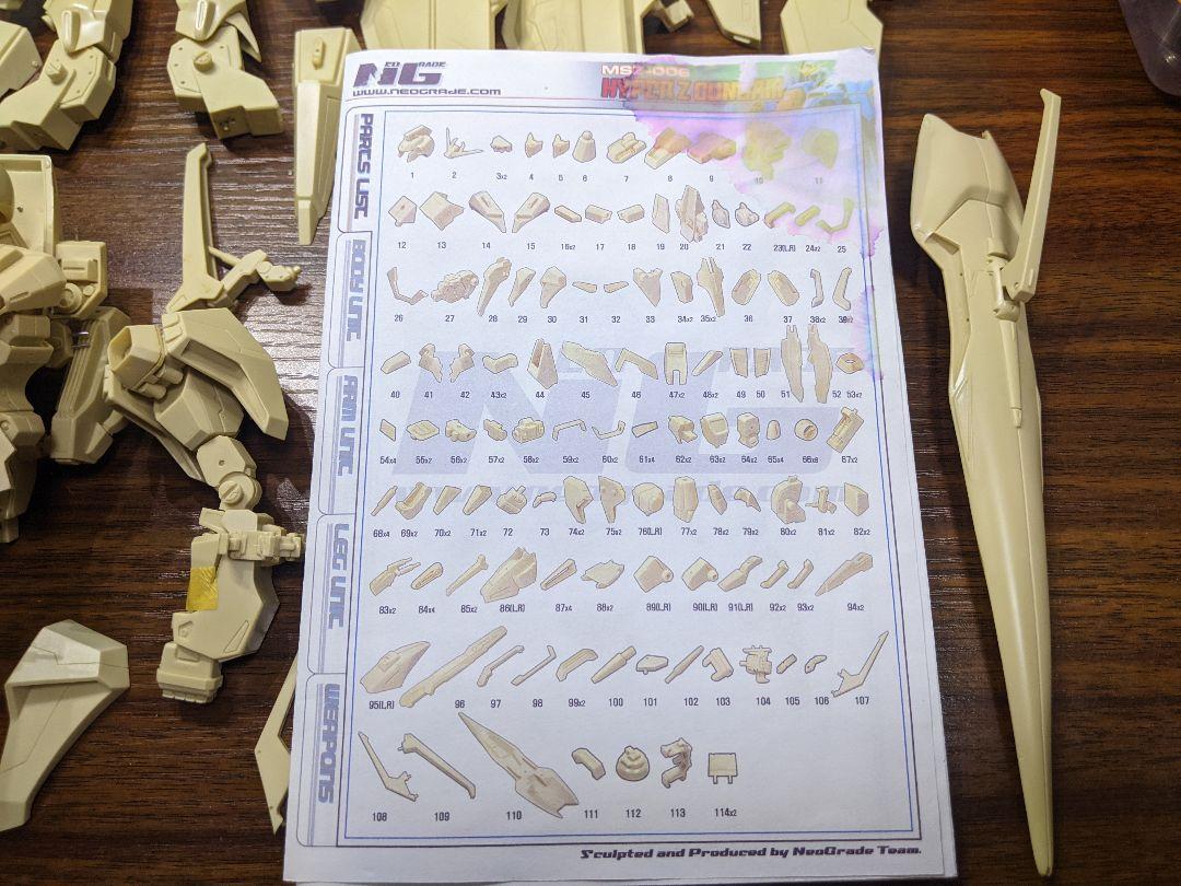 GRADE ハイパーZガンダム
